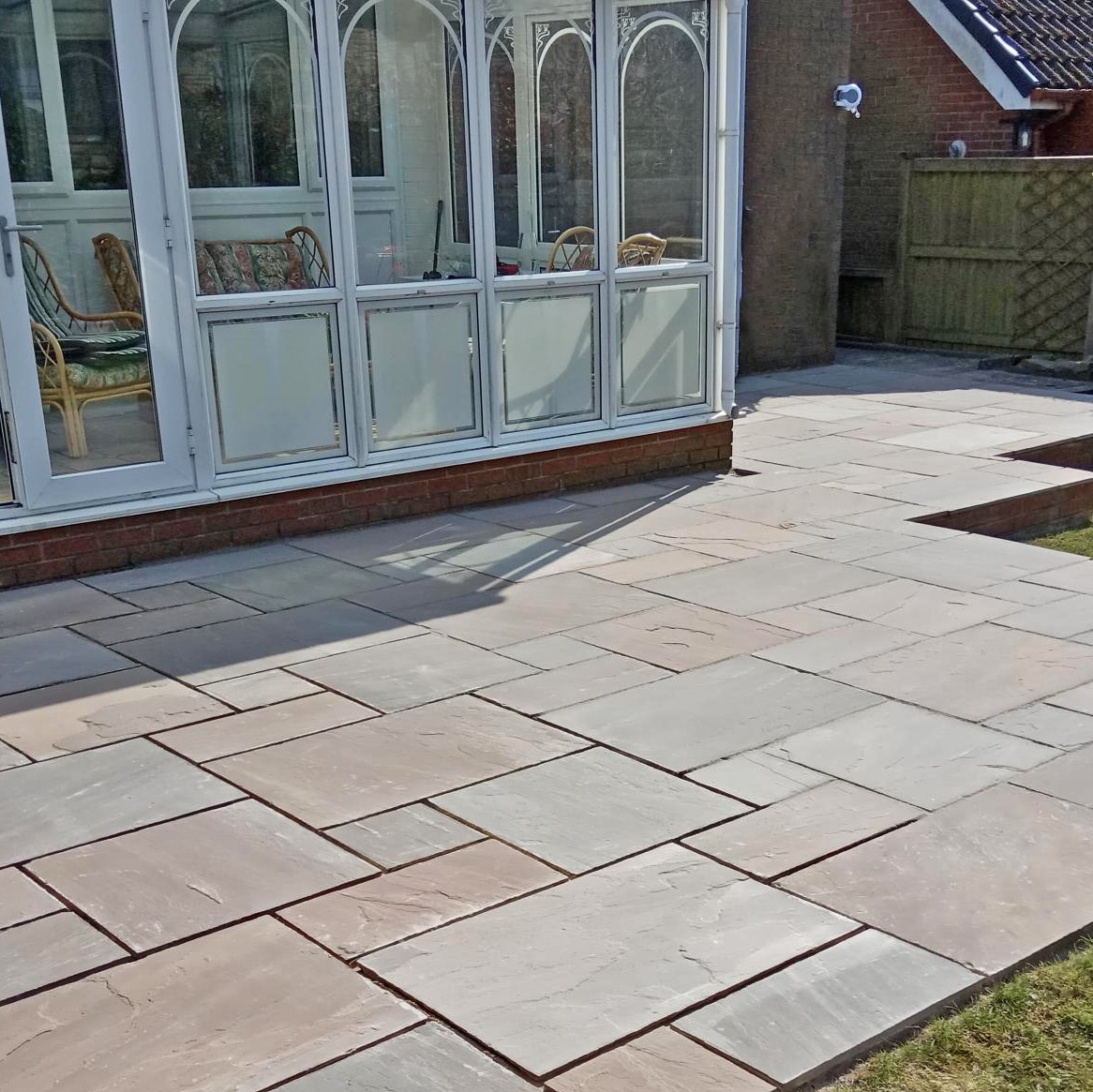 Autumn Brown Sandstone Paving | Paving Slabs & Patio Stones | Nustone