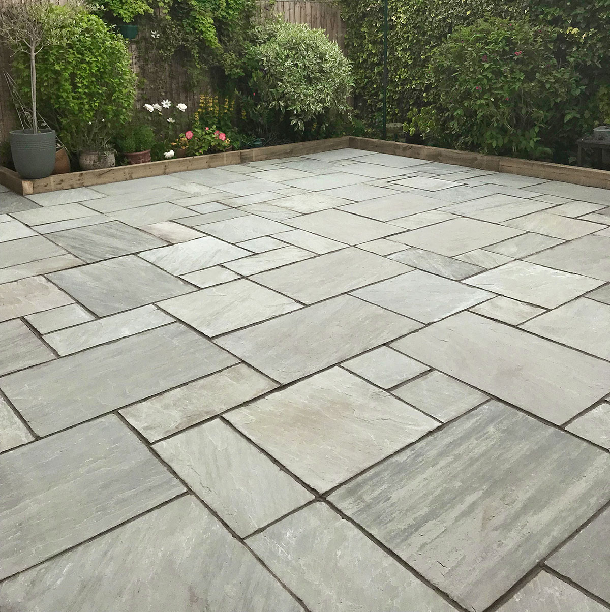 Kandla Grey Sandstone Paving