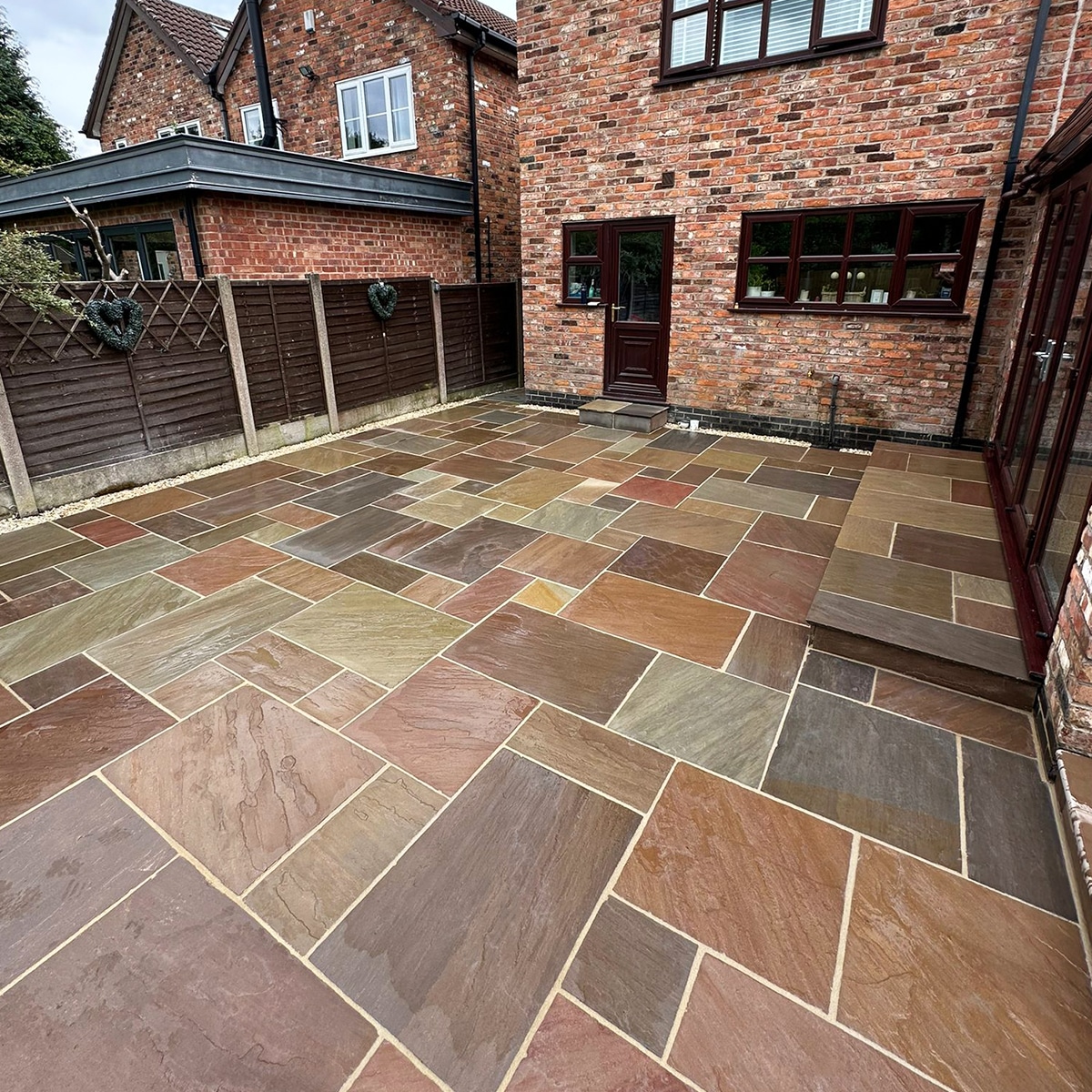 Raj Green Indian Sandstone Paving