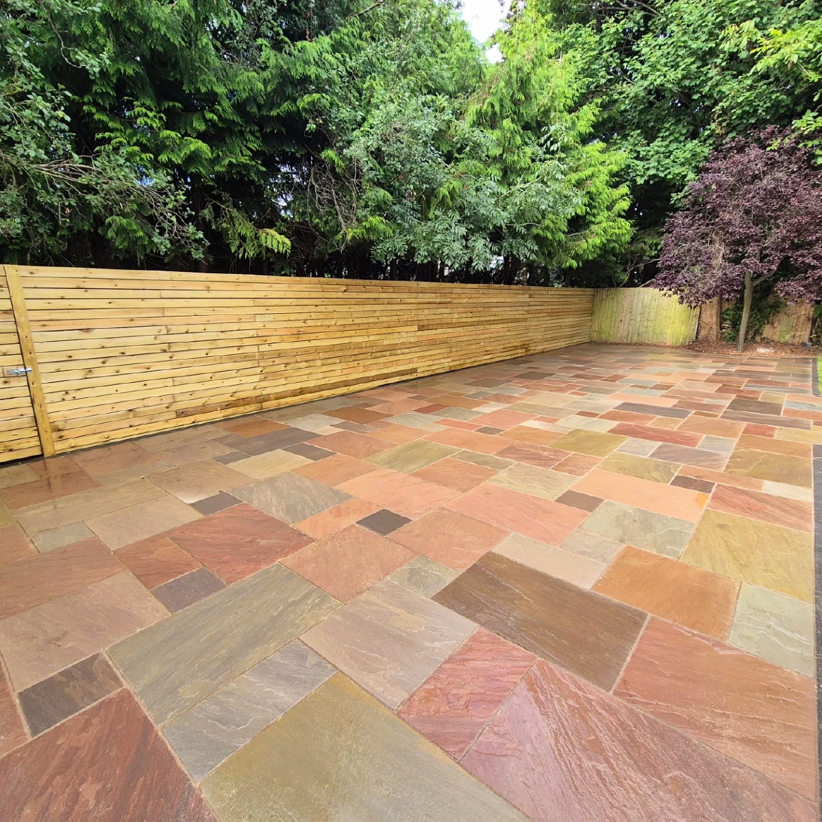 Raj Green Indian Sandstone Paving