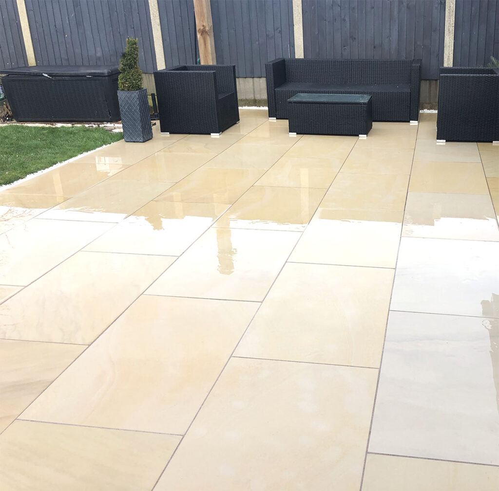 Natural Indian Sandstone Patio Paving Slabs Sample Packs Try before you buy! 
