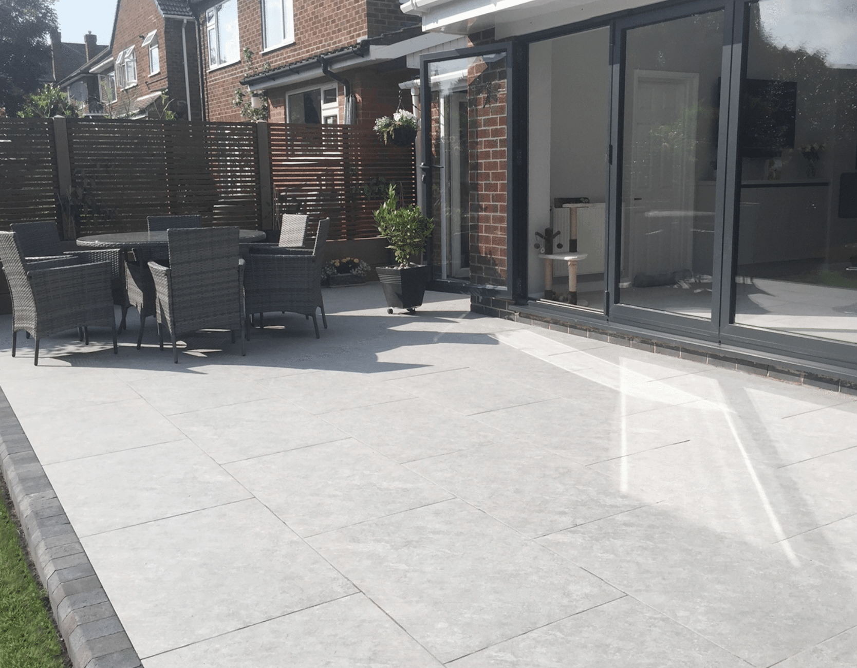 Grey deals outdoor tiles