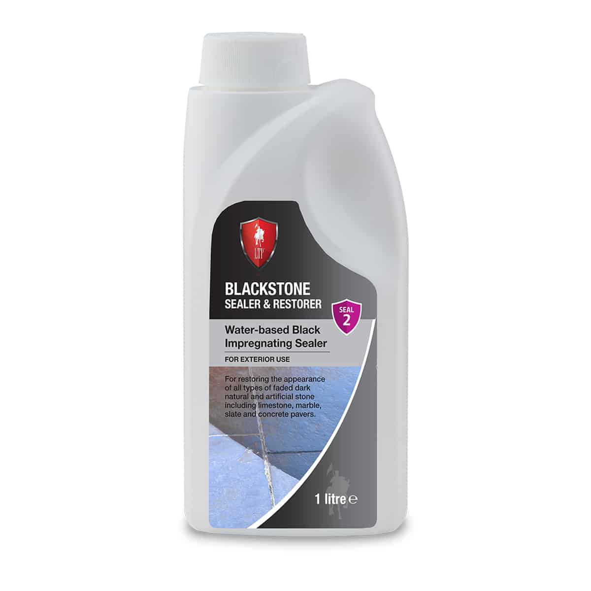 LTP Blackstone Sealer & Restorer 1 Litre Patio Paving Sealer Nustone