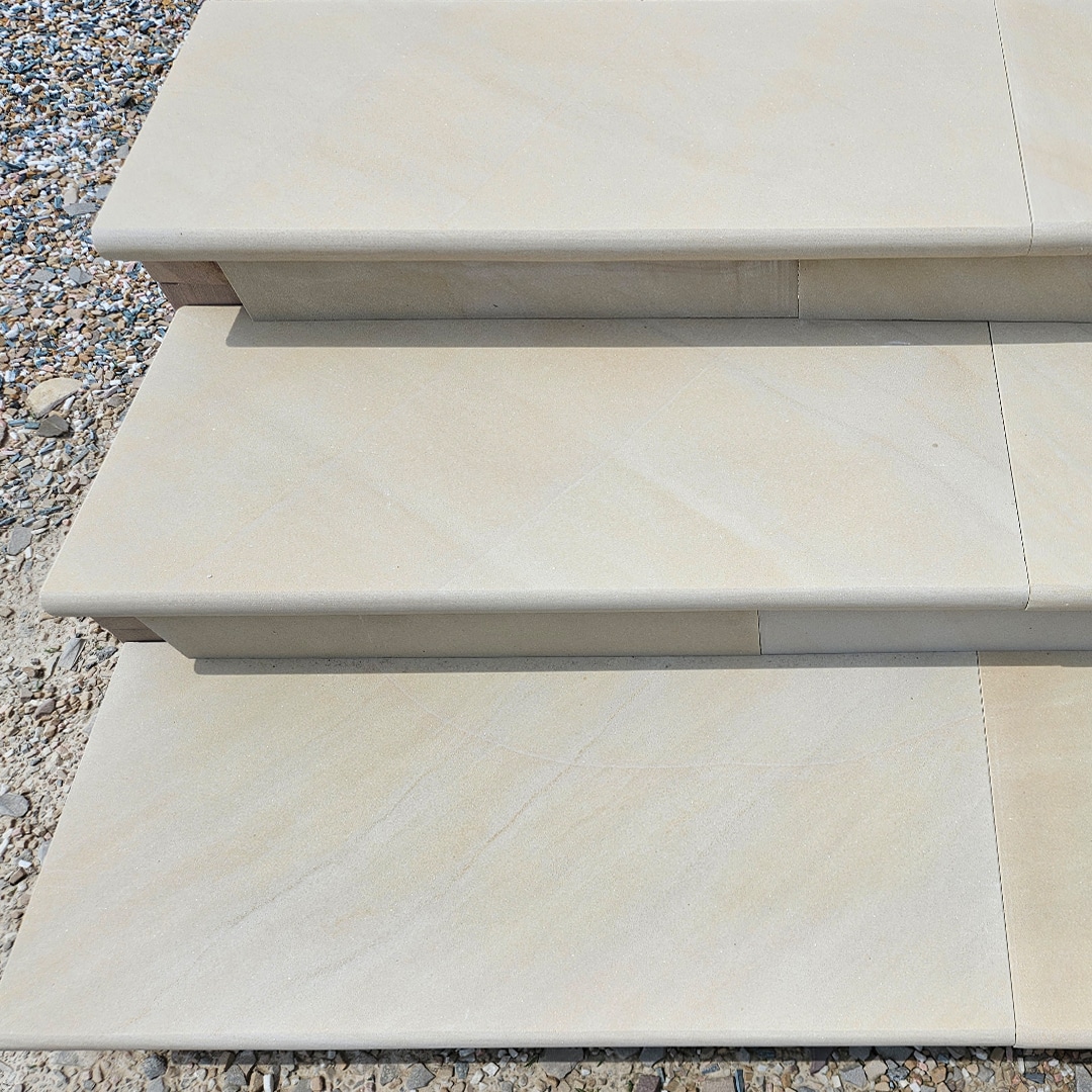 Sawn Mint Sandstone Paving