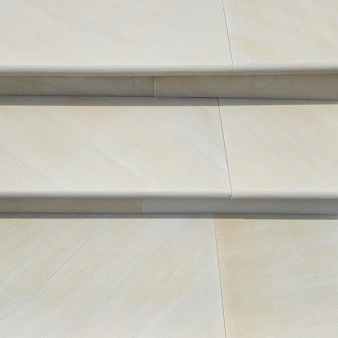Sawn Mint Sandstone Paving