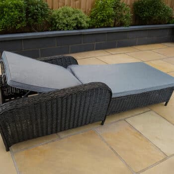 Rattan Sun Lounger Garden Furniture